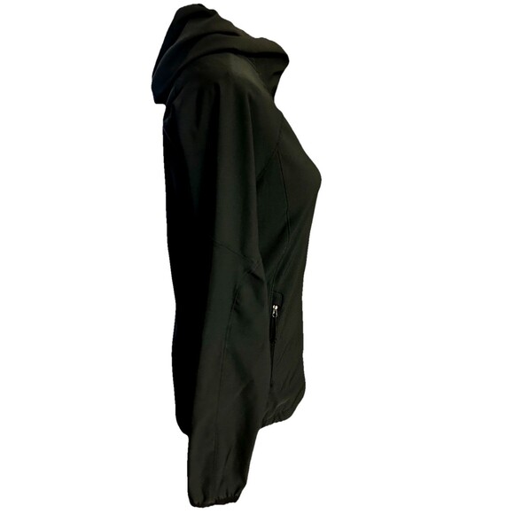 The North Face Womens XS Black Hoodie Full Zip Pocket Outdoor Jacket - Picture 5 of 10